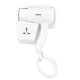 BATH HAIRDRYER  PRHD-50060 WHITE 1500W DC MOTER